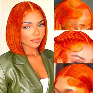 New Virgin Human Hair Lace Bob Wig